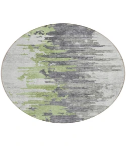 Addison Chantille ACN704 Green 8 ft. x 8 ft. Round Rug