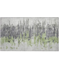 Addison Chantille ACN704 Green 1 ft. 8 in. x 2 ft. 6 in. Rectangle Rug