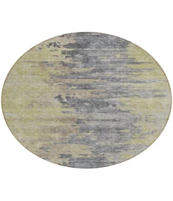 Addison Chantille ACN704 Pewter 8 ft. x 8 ft. Round Rug