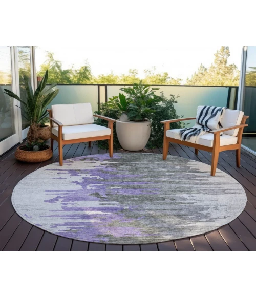 Chantille ACN704 Purple 8' x 8' Rug