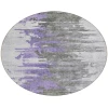Addison Chantille ACN704 Purple 8 ft. x 8 ft. Round Rug