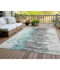 Chantille ACN704 Teal 2'6" x 3'10" Rug