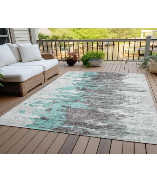 Chantille ACN704 Teal 2'6" x 3'10" Rug