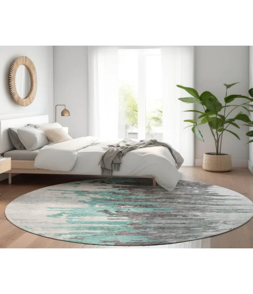 Chantille ACN704 Teal 8' x 8' Rug