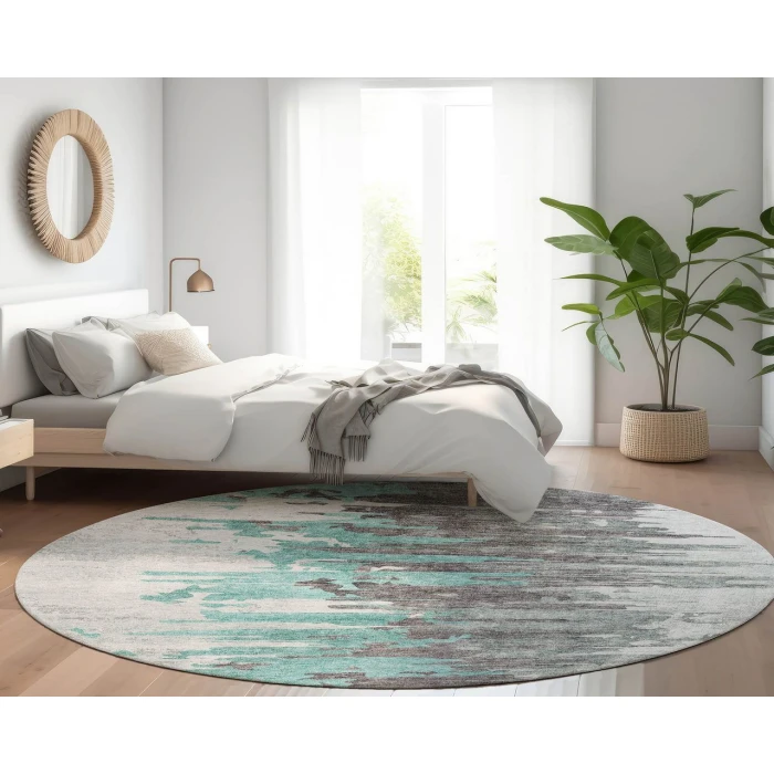 Chantille ACN704 Teal 8' x 8' Rug
