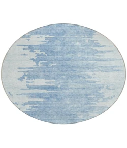 Addison Chantille ACN705 Sky 8 ft. x 8 ft. Round Rug