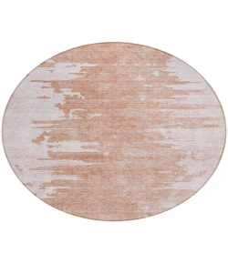Addison Chantille ACN705 Terracotta 8 ft. x 8 ft. Round Rug