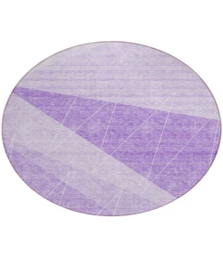 Addison Chantille ACN706 Lavender 8 ft. x 8 ft. Round Rug