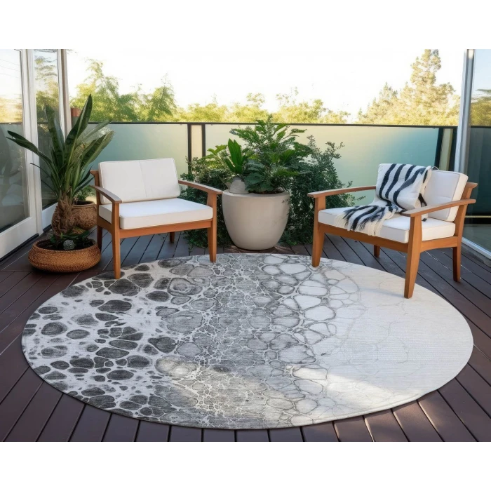 Chantille ACN707 Gray 8' x 8' Rug