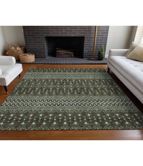 Chantille ACN708 Brown 10' x 14' Rug