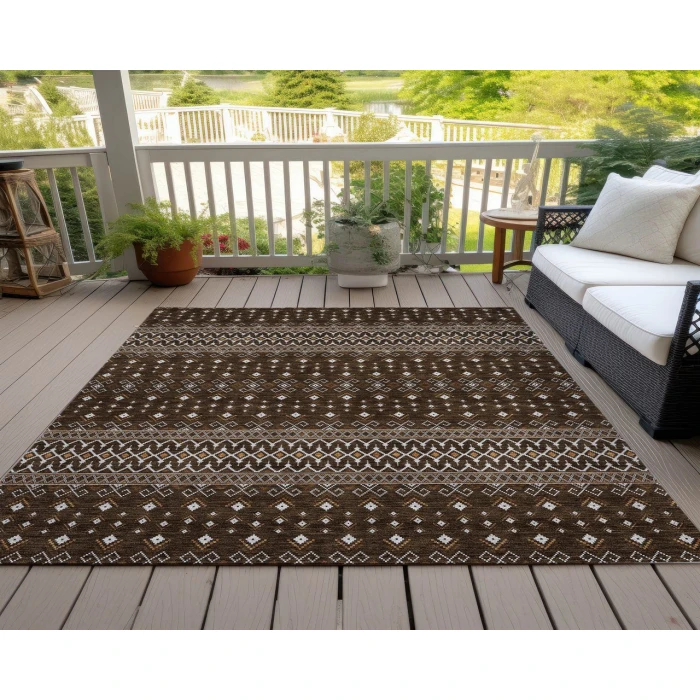 Chantille ACN708 Chocolate 9' x 12' Rug