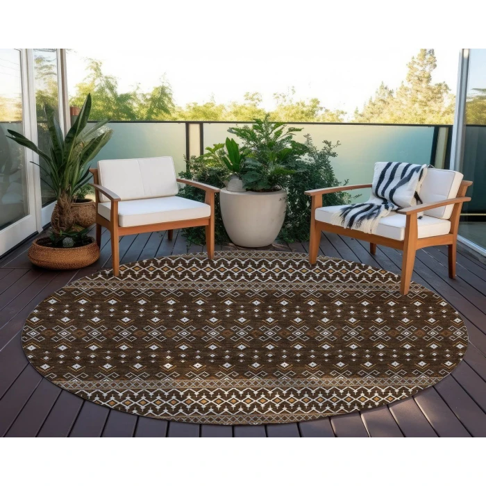 Chantille ACN708 Chocolate 8' x 8' Rug