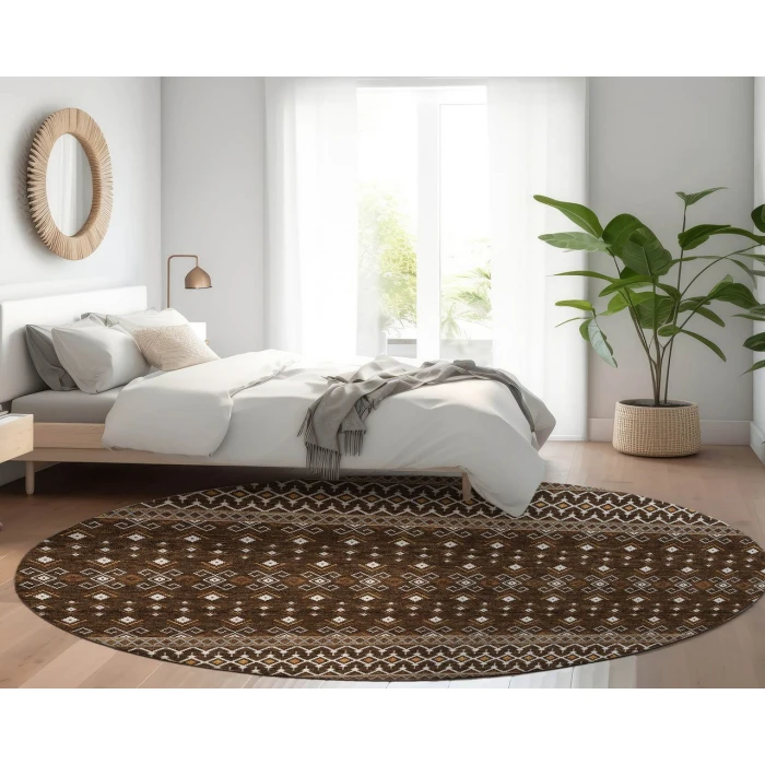 Chantille ACN708 Chocolate 8' x 8' Rug