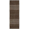 Addison Chantille ACN708 Chocolate 2 ft. 3 in. x 7 ft. 6 in. Runner Rug