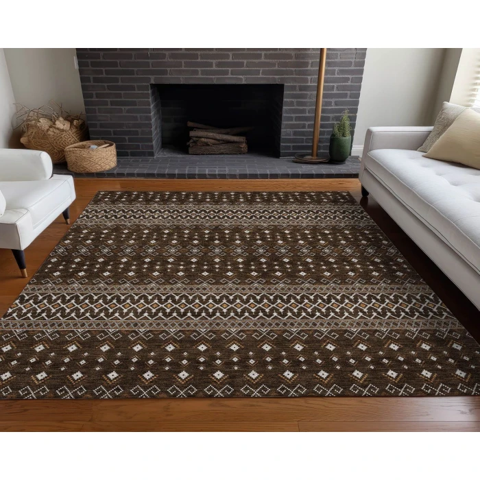 Chantille ACN708 Chocolate 9' x 12' Rug