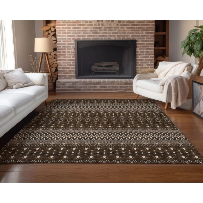 Chantille ACN708 Chocolate 9' x 12' Rug