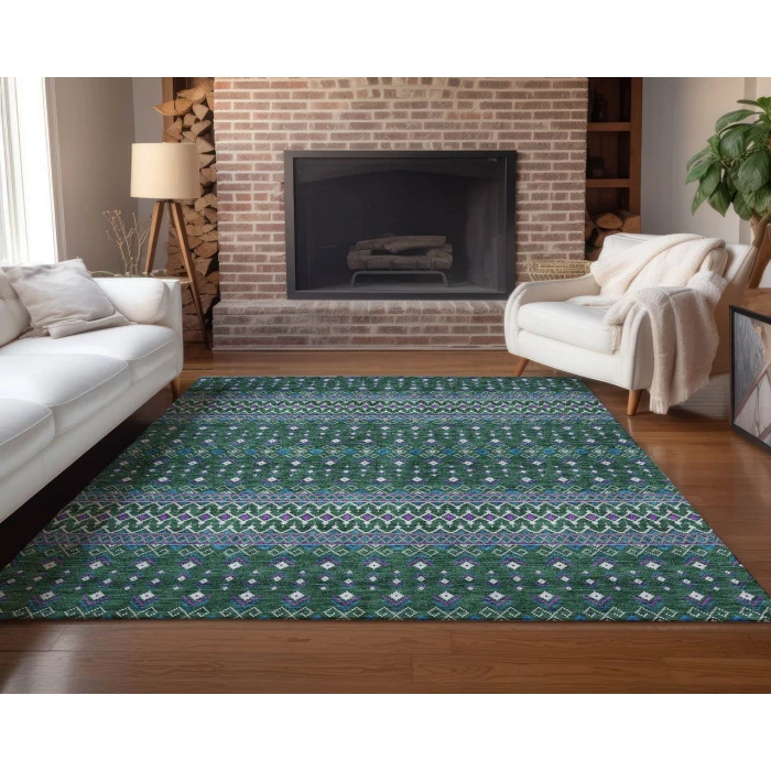 Chantille ACN708 Green 8' x 10' Rug