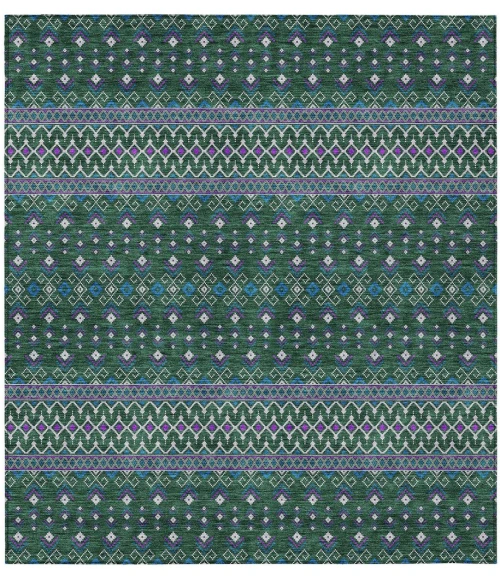 Chantille ACN708 Green 2'6" x 3'10" Rug
