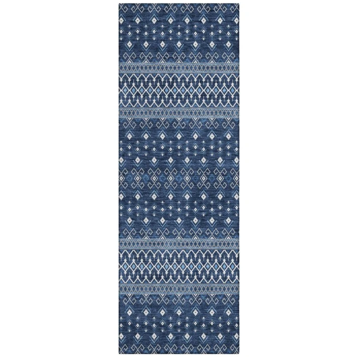 Chantille ACN708 Navy 2'3" x 7'6" Rug