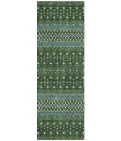 Addison Chantille ACN708 Olive 2 ft. 3 in. x 7 ft. 6 in. Runner Rug