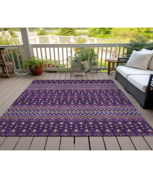 Chantille ACN708 Purple 5' x 7'6" Rug