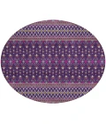 Chantille ACN708 Purple 8' x 8' Rug