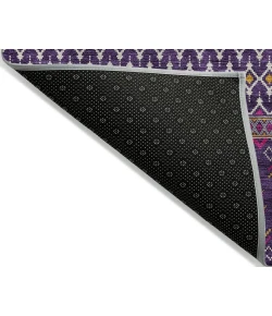 Addison Chantille ACN708 Purple 5 ft. x 7 ft. 6 in. Rectangle Rug