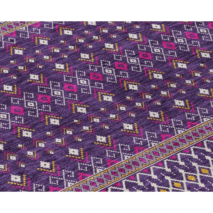 Chantille ACN708 Purple 8' x 8' Rug