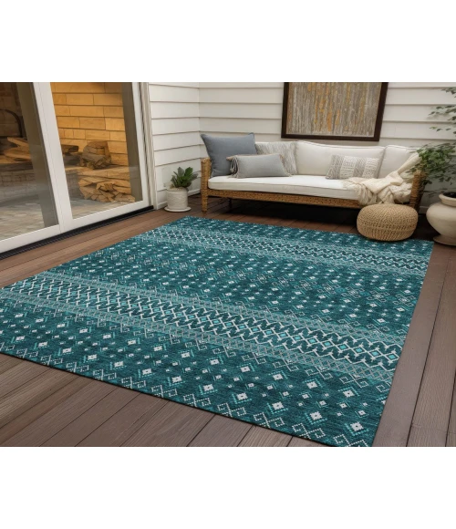 Chantille ACN708 Teal 2'6" x 3'10" Rug