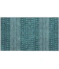 Chantille ACN708 Teal 1'8" x 2'6" Rug
