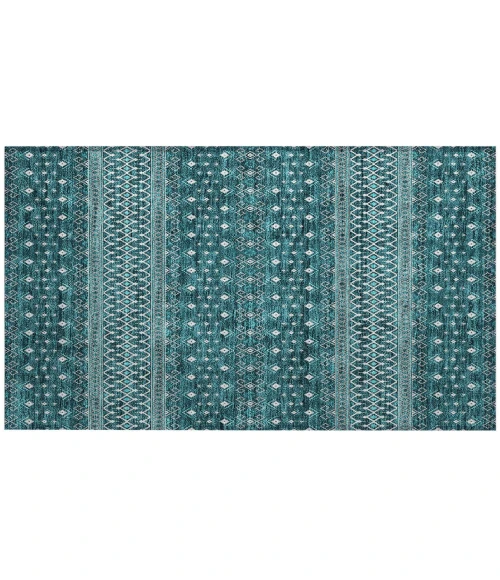 Chantille ACN708 Teal 1'8" x 2'6" Rug