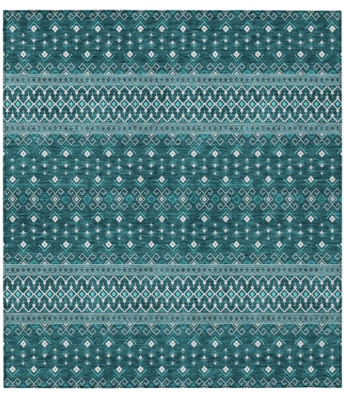 Chantille ACN708 Teal 2'6" x 3'10" Rug