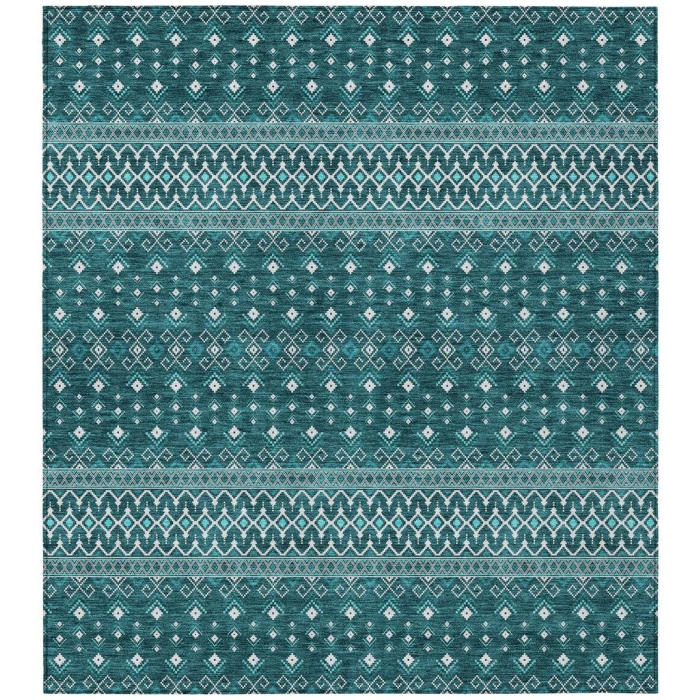 Chantille ACN708 Teal 5' x 7'6" Rug