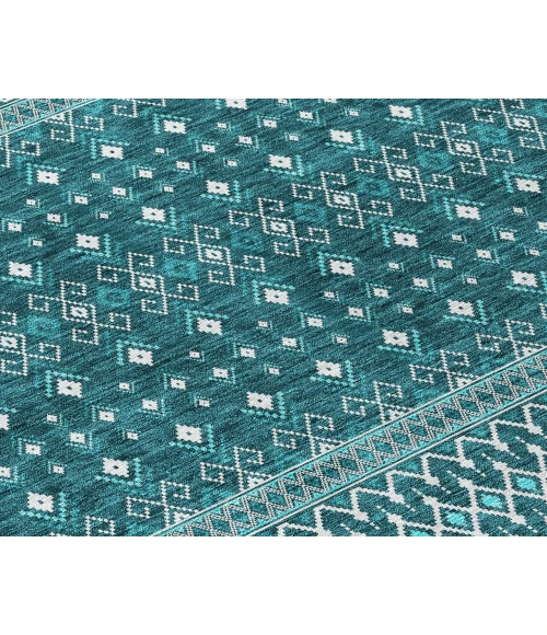 Chantille ACN708 Teal 1'8" x 2'6" Rug