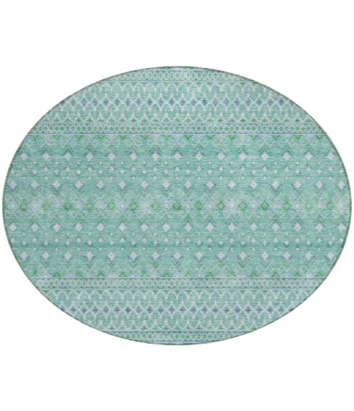 Chantille ACN709 Aqua 8' x 8' Rug