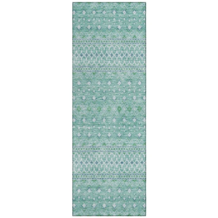 Chantille ACN709 Aqua 2'3" x 7'6" Rug