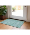 Chantille ACN709 Aqua 1'8" x 2'6" Rug