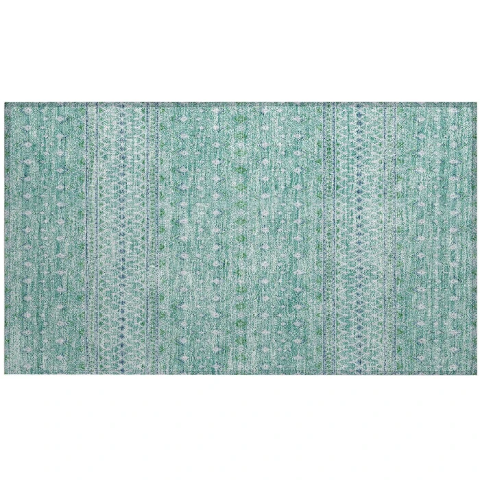Chantille ACN709 Aqua 1'8" x 2'6" Rug