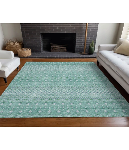 Chantille ACN709 Aqua 3' x 5' Rug