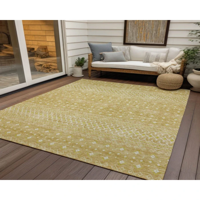 Chantille ACN709 Gold 10' x 14' Rug