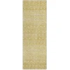 Addison Chantille ACN709 Gold 2 ft. 3 in. x 7 ft. 6 in. Runner Rug