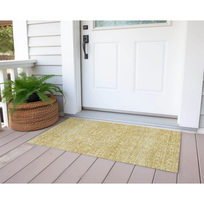 Chantille ACN709 Gold 1'8" x 2'6" Rug