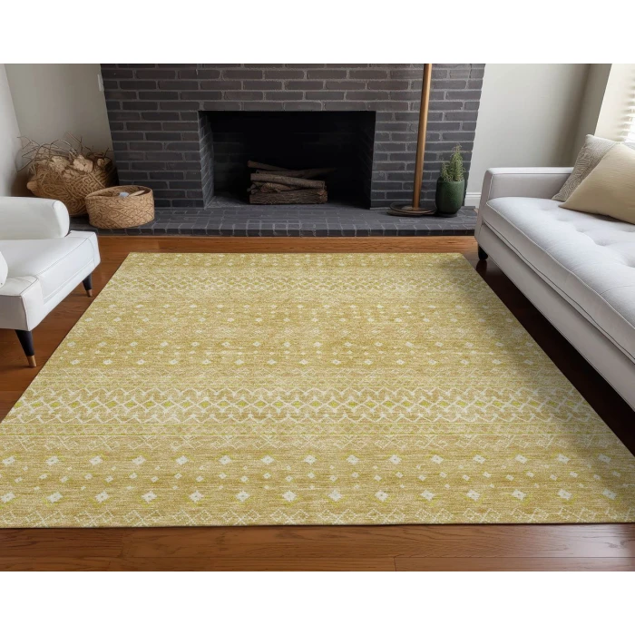 Chantille ACN709 Gold 10' x 14' Rug