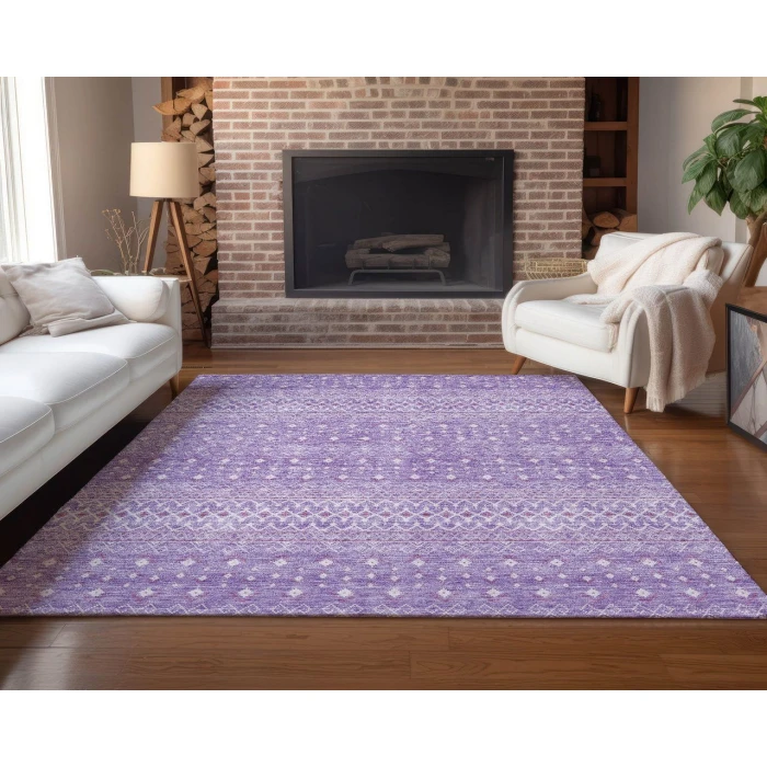 Chantille ACN709 Lavender 8' x 10' Rug