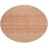 Addison Chantille ACN709 Salmon 8 ft. x 8 ft. Round Rug