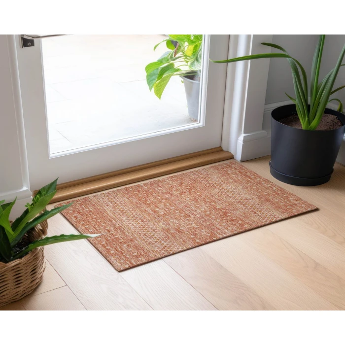 Chantille ACN709 Salmon 1'8" x 2'6" Rug