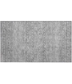 Addison Chantille ACN709 Silver 1 ft. 8 in. x 2 ft. 6 in. Rectangle Rug