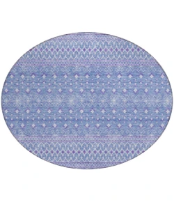 Addison Chantille ACN709 Sky 8 ft. x 8 ft. Round Rug