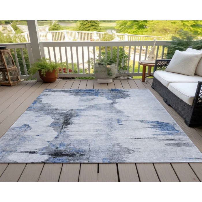 Chantille ACN710 Blue 2'6" x 3'10" Rug