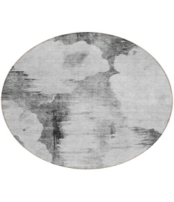 Addison Chantille ACN710 Gray 8 ft. x 8 ft. Round Rug